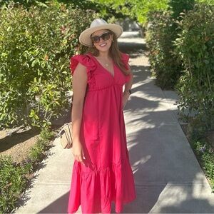 Abercrombie & Fitch Bright Pink Top